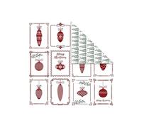 Vivi Gade décorations en papier design double face 30,5 cm 3 pièces