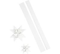 Vivi Gade Outdoor bandes d'étoiles papier 86/100 cm blanc 16 pièces