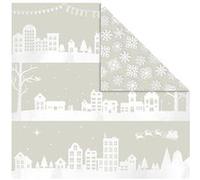 Vivi Gade papier design double face maisons 30,5 cm 3 pièces