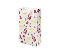 Vivi Gade sac en papier casse-noix 12 x 6 x 21 cm blanc 8 pièces