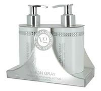 VIVIAN GRAY 3296 Crystals Lot de 2 savons et lotion pour les mains Blanc 250 ml