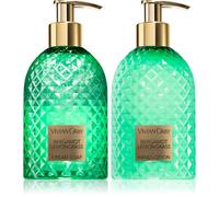Vivian Gray Gemstone Bergamot & Lemongrass Coffret cadeau mains 2x300 ml