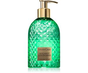 Vivian Gray Gemstone Bergamot & Lemongrass savon crème 300 ml