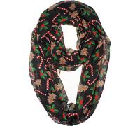 Vivian & Vincent Gift Holiday Emballed Fall Hiver Soux Lightweight Scarf