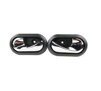 Viviance 1Paire gauche et droite Poignées de porte intérieures intérieures gauche et droite Poignée de porte intérieure compatible avec Renault Dacia Logan Duster Dokker Lodgy Sandero