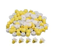 Viviance 50 Pièces Panneau De Carte Porte Intérieure De Clips en Plastique Compatible avec Renault Clio Laguna Scenic Master Megane Twingo Traffic Kangoo Compatible avec Opel Vivaro Movano