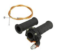 Viviance Restrictable Twist Throttle Cable Set pour 47Cc 49Cc Mini Moto Vélo Dirt Bike Quad