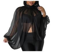 VIVICOLOR Chemisier de Vacances Africaine Dashiki Boho Imprimé Tops Femme Confortable Ankara Holiday Pattern Shirt, S-2XL
