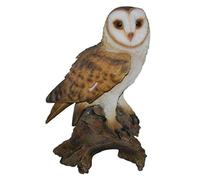 Vivid Arts Chouette-Effraie Réaliste, Ornement en Résine