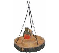 Vivid Arts Mangeoire à oiseaux multi-plats - rouge-gorge