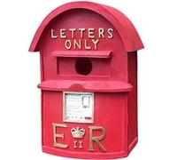 Vivid Arts - Nichoir boite à lettres britannique rouge Rouge