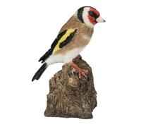 Vivid Arts - Oiseau chanteur chantant - Ornement réaliste oiseau chardonneret - Collection Pet Pal