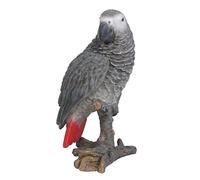 Vivid Arts XRL-AFGP-D Perroquet Africain, Ornement en Résine - gris