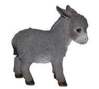 Vivid Arts XRL-BDON-D Figurine Petit âne Gris, Ornement en résine (Taille D)