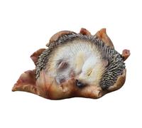 Vivid Arts XRL-HH09-F Bébé hérisson dans une feuille Décoration très détaillée pour la maison ou le jardin