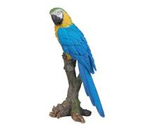 Vivid Arts XRL-MCW7-B Oiseaux exotiques Jaune Perché Décoration de maison ou de jardin