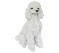 Vivid Arts XRL-PD10-B Blanc Jouet Caniche Résine Chien Ornement