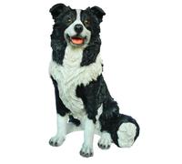 Vivid Arts XRL-SSDG-F Chien de Berger Assis, Ornement en Résine