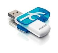 VIVID Clé USB 16 GB bleu FM16FD00B/00 USB 3.2 (1è gén.) (USB 3.0)