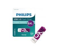 VIVID Clé USB 64 GB violet FM64FD00B/00 USB 3.2 (1è gén.) (USB 3.0)