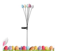 Vivid Egg Pathway Lights, Solar Powered Swaying Gear, Interactive Garden Decor with 72cm Height Feature, High-Efficiency Solar Panel, Reliable Backyard Light with Modern Style, Sidewalk Accessory
