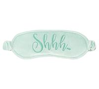 Vivid Hue Masque De nuit pour Femme - Masque de Sommeil en Velours - Cache Yeux de Voyage, Avion, Bus, Voiture, Train etc ... Super Confortable - Cache Oeil Léger avec Broderie Humour