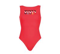 VIVID Maillot de bain jaune / rouge sang / noir / blanc, Taille XS