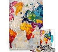 Vivid World - Puzzle texturé en Couleurs pour Adolescents,1000 pièces,Stimulant l'esprit,pièces Robustes et aux découpes nettes,activité de Groupe réconfortante (38x26cm)