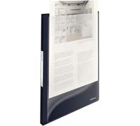 Vivida Reliure Protège-Documents Panorama En Polypropylène Avec 20 Pochettes A4 40 Feuilles Noir