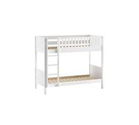 VIVIEN - Lit Superposé en Pin Laqué Blanc 90x200cm - Altobuy Blanc