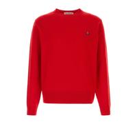 Vivienne Westwood - Alex Col Rond - Homme - Pulls - Rouge - Taille: XL