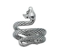 Vivienne Westwood - Bague Serpent - unisex - Accessoires - Gris - Taille: S
