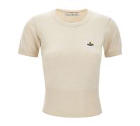 Vivienne Westwood - Bea Top - Femme - Pulls - Blanc - Taille: 38 FR