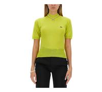 Vivienne Westwood - Bea Turtleneck Top - Femme - Pulls - Jaune - Taille: 36 FR