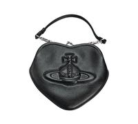 Vivienne Westwood - Belle Heart Frame Purse - Femme - Sacs - Noir - Taille: ONE Size