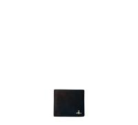 Vivienne Westwood - Bi-Fold Leather Wallet - Homme - Accessoires - Noir - Taille: ONE Size