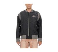 Vivienne Westwood - Bomber avec Logo - Homme - Vestes - Noir - Taille: 2XL