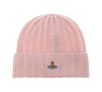 Vivienne Westwood - Bonnet en cachemire classique - Femme - Accessoires - Rose - Taille: ONE Size