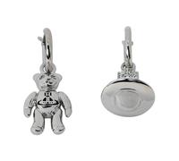Vivienne Westwood - Boucles d'oreilles petites créoles ru emme - Accessoires - Gris - Taille: ONE Size