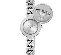 Vivienne Westwood Bouton Orb 25,4 mm pour femme Quartz, Argenté., Bracelet