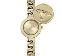 Vivienne Westwood Bouton Orb 25,4 mm pour femme Quartz, doré, Bracelet