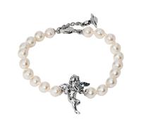 Vivienne Westwood - Bracelet Perles Putti - Femme - Accessoires - Blanc - Taille: ONE Size