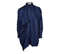 Vivienne Westwood - Camicia Over Asimmetrica - Homme - Chemises - Bleu - Taille: 2XS