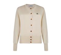 Vivienne Westwood - Cardigan Bea Blanc - Femme - Pulls - Beige - Taille: 40 FR