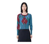 Vivienne Westwood - Cardigan Court Argyle - Femme - Pulls - Multicolore - Taille: 42 FR