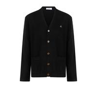 Vivienne Westwood - Cardigan en Laine Orb - Homme - Pulls - Noir - Taille: L