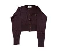 Vivienne Westwood - Gilet court Bea - Femme - Pulls - Violet - Taille: 38 FR
