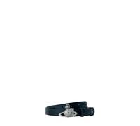 Vivienne Westwood - Ceinture à boucle Orb - unisex - Accessoires - Noir - Taille: M
