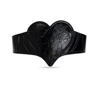 Vivienne Westwood - Ceinture Corset Cœur - Femme - Accessoires - Noir - Taille: S/M