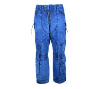 Vivienne Westwood - Chap Track Jeans Coupe Ample - Homme - Jeans - Bleu - Taille: M